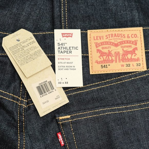Levi's 541 Athletic Taper Jeans, 32 x 32 - Picture 3 of 5